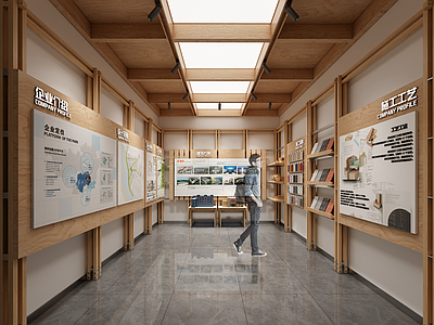 原木风展厅