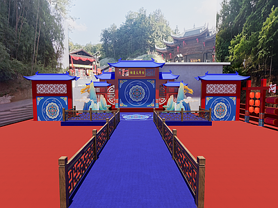 中式舞台