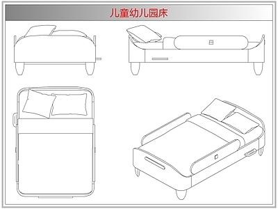 床 儿童幼儿园床