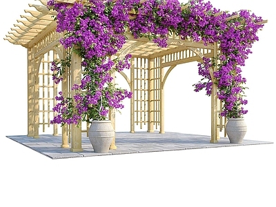 欧式古建廊架