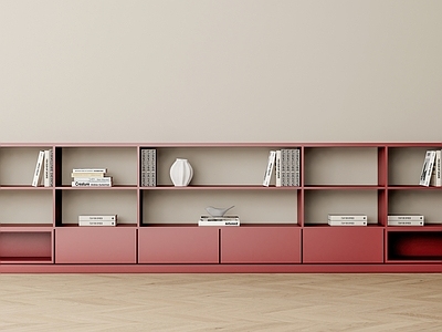 现代简约书架 现代书架 置物架 装饰柜 文件柜 矮柜