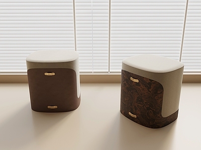 中古风沙发凳