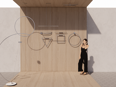 原木风灯具组合 现代几何艺术灯具 软装艺术照明灯具 极简艺术灯具 艺术吊灯壁灯 网红艺术组合灯具