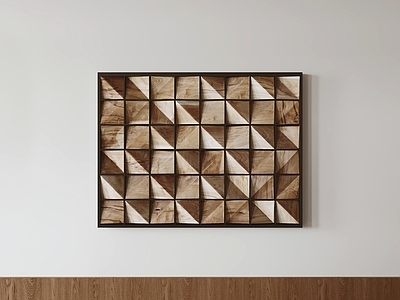 原木风挂画 挂画 装饰画 墙画 画框 壁画
