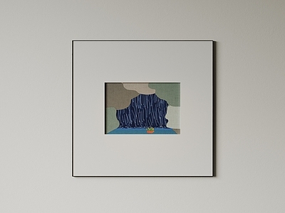 极简抽象挂画 现代极简挂画 高端艺术挂画 侘寂中古风画 意式肌理油画 儿童装饰画