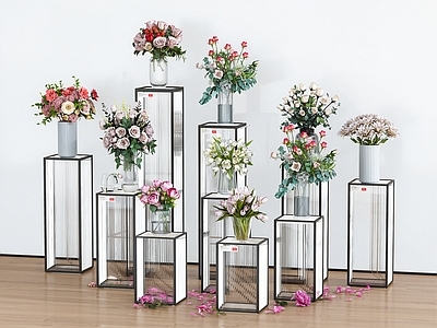 现代简约花艺 鲜花展陈 花艺展陈