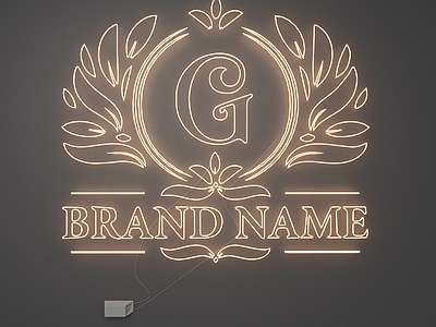 轻奢立体LOGO