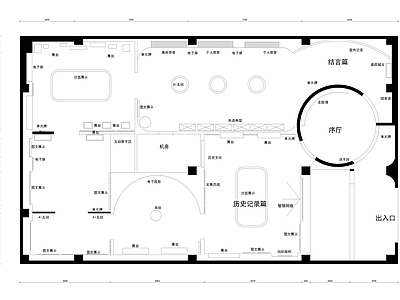 企业展厅 企业展厅 产品展示厅 企业文化展厅 科技感 展厅