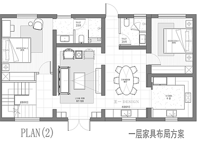 别墅 175平自建房 平面图 方案图