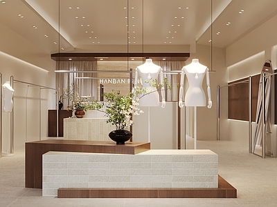 奶油风服装店 中古风 老钱风