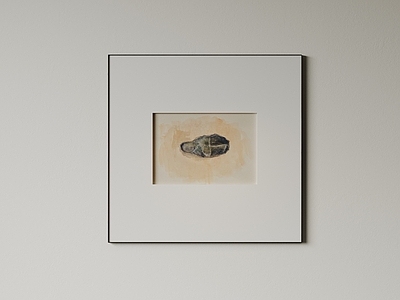 极简儿童挂画 现代极简挂画 抽象装饰画 高端艺术挂画 侘寂中古风画 意式肌理油画
