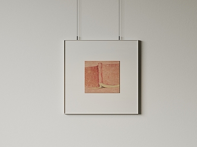 极简儿童挂画 现代极简挂画 抽象装饰画 高端艺术挂画 侘寂中古风画 意式肌理油画