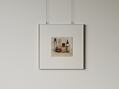 极简抽象画 现代极简挂画 高端艺术挂画 侘寂中古风画 意式肌理油画 儿童装饰画