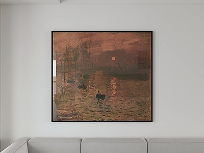 现代简约挂画 挂画 装饰画 墙画 画框 壁画