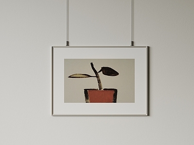 极简儿童挂画 现代极简挂画 抽象装饰画 高端艺术挂画 侘寂中古风画 意式肌理油画