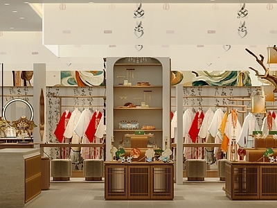 新中式服装店 汉服体验馆