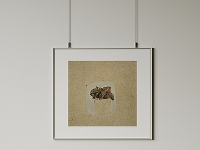 侘寂抽象挂画 现代极简挂画 高端艺术挂画 侘寂中古风画 意式肌理油画 儿童装饰画