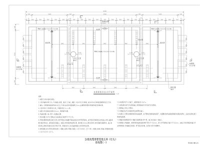 其他类型图纸 电缆排管直线长井 电缆井大样详图
