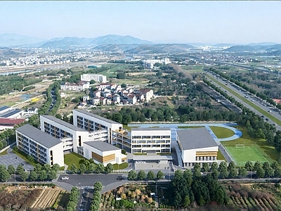 学校建筑 24班小学迁建 小学建筑设计图