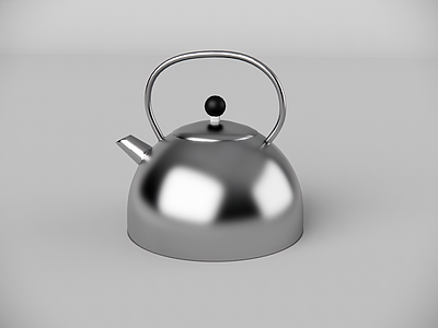 极简电水壶 茶壶 铝壶 茶具 摆件