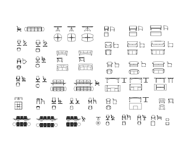 家具图库 办公家具 家具 办公