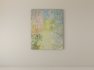 奶油风油画 装饰画 挂画