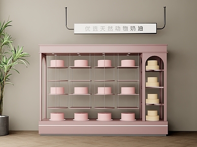 现代简约展柜 现代蛋糕展柜 面包甜品店展柜