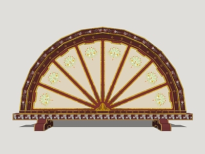 中式屏风 古风屏风 唐风屏风 影视屏风隔断