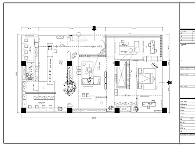工装平面图 全屋定制展厅