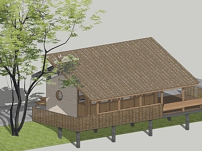 原木风咖啡厅 乡村咖啡厅 田野咖啡厅 奶茶店 钢结构咖啡厅 餐饮建筑