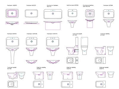 卫浴设施 洁具面盆马桶组图 卫浴面盆马桶组图