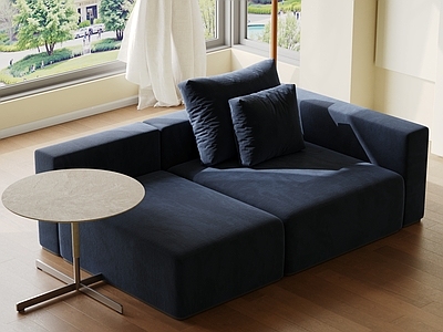 意式极简模块沙发