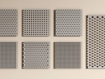 极简冲孔板 冲孔板 穿孔板 金属板镂空板 洞洞板 冲孔板吊顶
