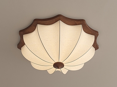 中古风吸顶灯 侘寂中古吸顶灯