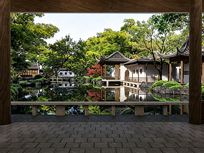 传统园林文旅项目景观 复刻寄畅园 园林景观 江南园林 古典园林 景观庭院设计