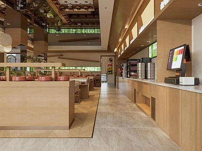 原木风自助餐厅