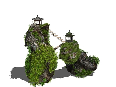 传统园林假山 假山造景