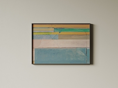 极简抽象挂画 现代极简挂画 高端艺术挂画 侘寂中古风画 意式肌理油画 儿童装饰画