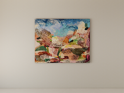 极简油画 装饰画 挂画