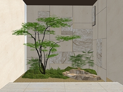 禅意小区景观