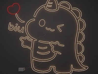 赛博朋克风挂件