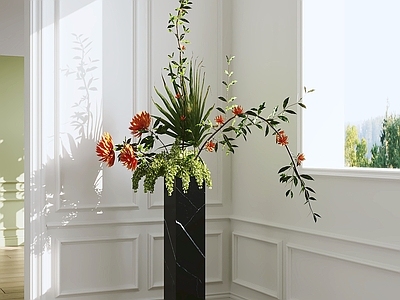 法式花艺 花艺 插花 花束 花枝 装饰花