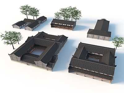 中式古建古建筑 中式建筑 中式建筑改造 古建