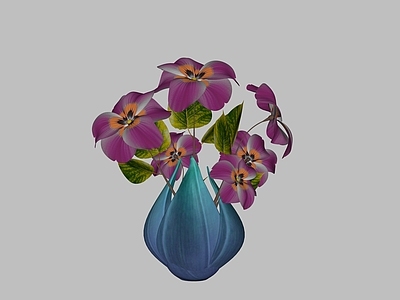 现代盆栽 花艺 装饰摆件 盆栽 花