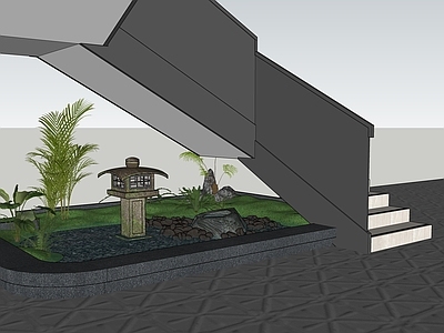 日式室内景观