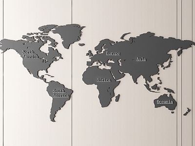 极简挂件 世界地图 地图墙饰挂件 世界地图挂件 世界地图背景墙