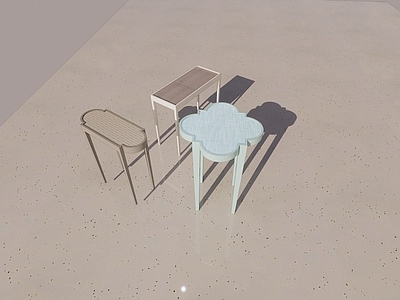 现代简约边几