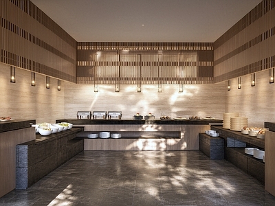 新中式自助餐厅