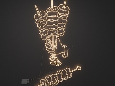 赛博朋克风霓虹灯