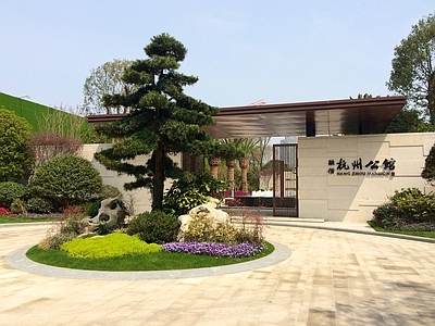 小区主入口 主入口大门详图
